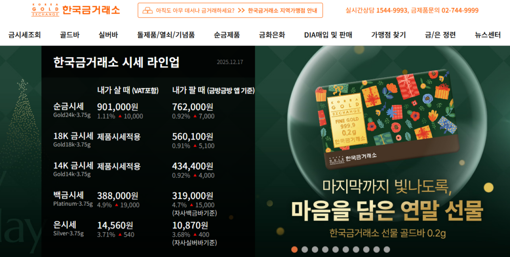 한국금거래소